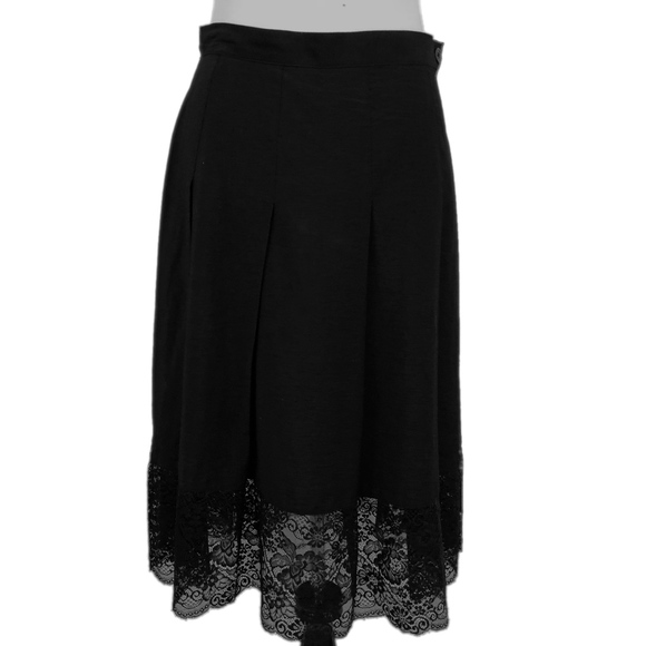 Isaac Mizrahi Dresses & Skirts - ISAAC MIZRAHI for Target Black Lace Midi Skirt 6